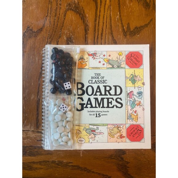 The Book Of Classic Board Games By Klutz Press Includes 15 Games & Accessories - Picture 1 of 6